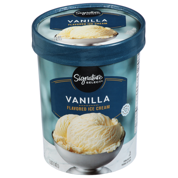 Signature SELECT Ice Cream, Premium, Vanilla