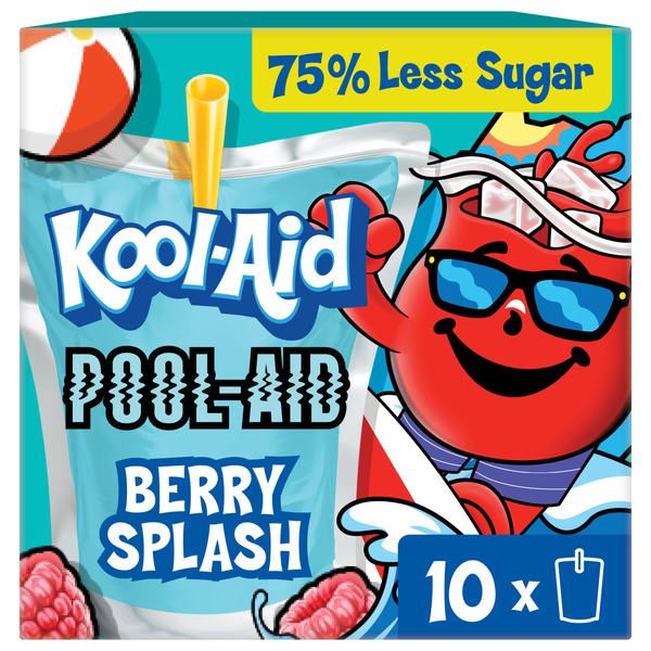 Kool-Aid Summer Blast Jammers Boomin' Berry Flavored Kids 0% Juice