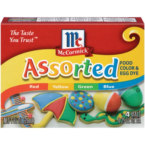 McCormick® Assorted Food Color & Egg Dye (1 fl oz) from Publix ... McCormick® Assorted Food Color & Egg Dye (1 fl oz) from Publix ...