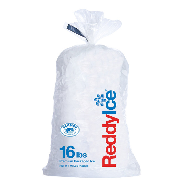 Reddy Premium Packaged Ice, 16 lbs