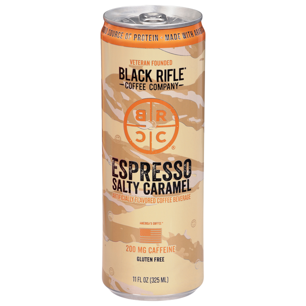 Black Rifle Coffee Company Espresso Salty Caramel Coffee Beverage