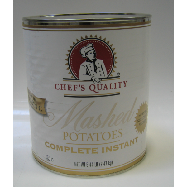 Chef's Quality - Complete Mashed Potatoes - #10 cans