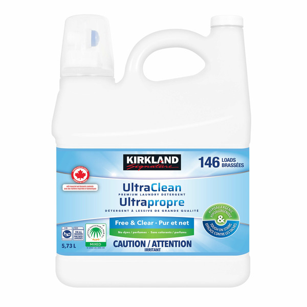Kirkland Signature Free & Clear Liquid Laundry Detergent