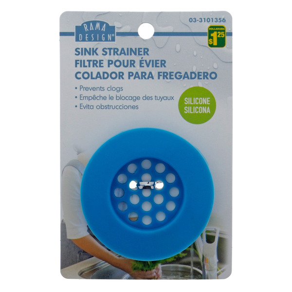 RAMA DESIGN Silicone Sink Strainer Same-Day Delivery | Dollarama