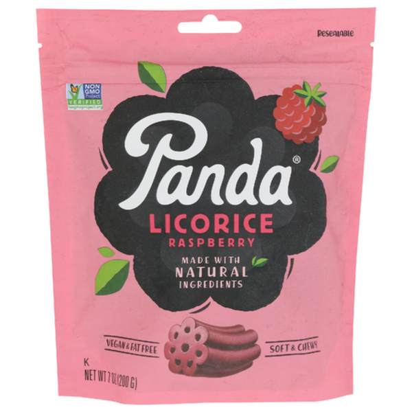 Panda All Natural Raspberry Licorice Same-Day Delivery or Pickup