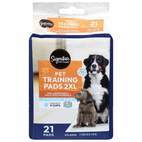 Signature SELECT Training Pads, Pet, 2XL
