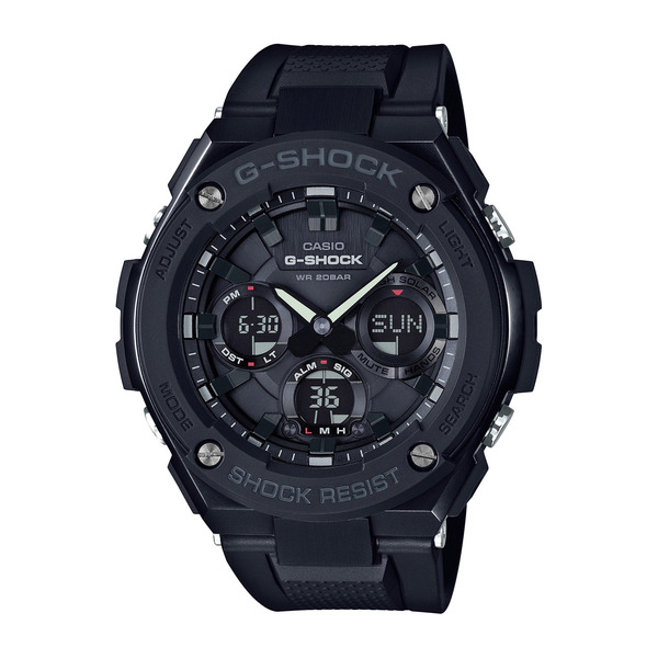 G-SHOCK Men's G Steel Dial Case Watch - Black