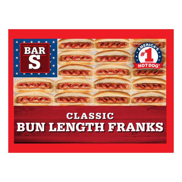Bar-S Classic Bun Length Franks