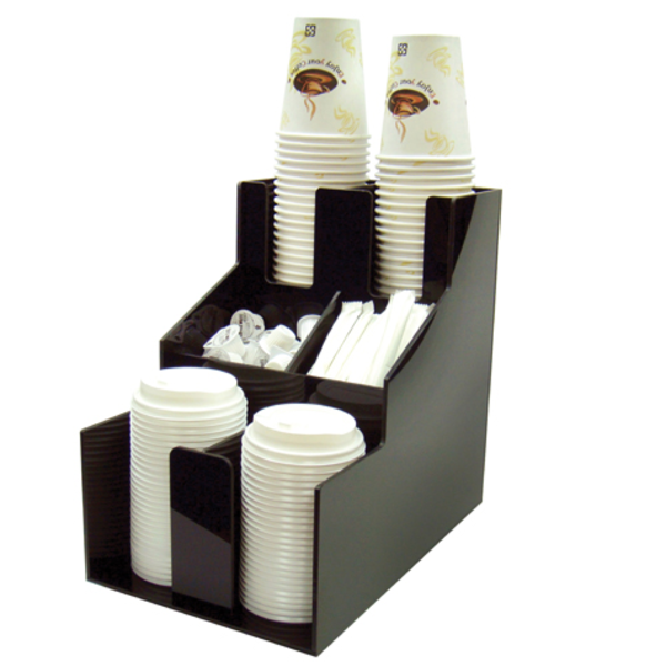 Cup And Lid Organizers - 3 Tier