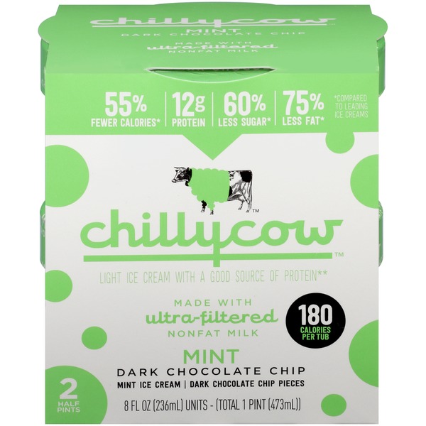 The Chilly Cow Mint Dark Chocolate Chip Chillycow Mint Dark Chocolate