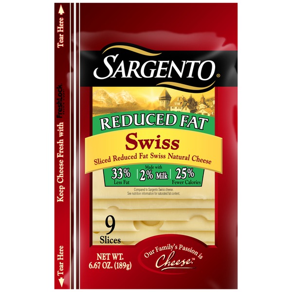 Sargento Reduced Fat Swiss Cheese from ACME Markets Instacart