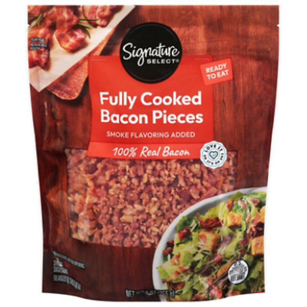 Signature SELECT Fully Cooked Bacon Pieces