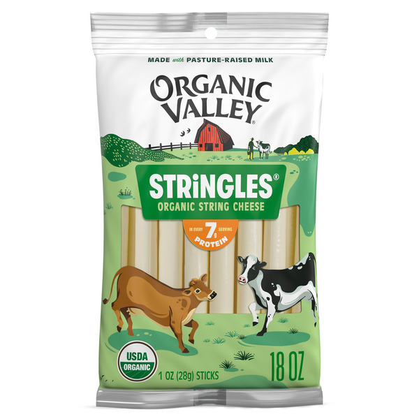 Organic Valley® Stringles Organic Mozzarella String Cheese