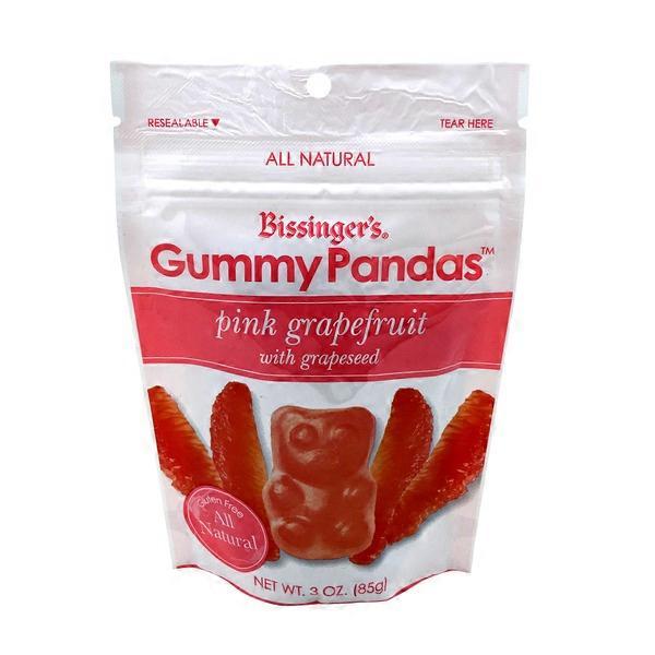 Bissinger's Pink Grapefruit With Grapeseed Gummy Pandas (3 oz) Instacart