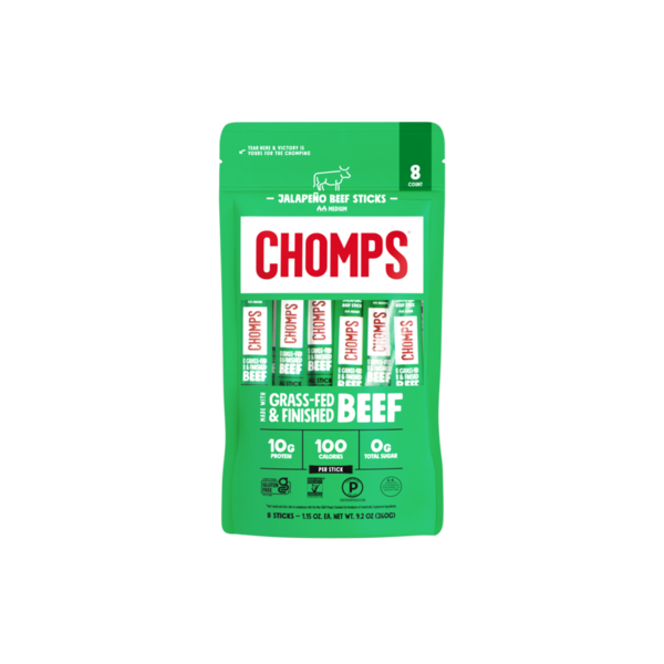 Chomps Grass-Fed Jalapeno Beef Same-Day Delivery or Pickup