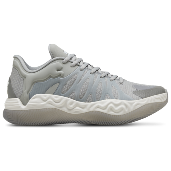 PUMA Men's Tyrese Haliburton Hali 1 Basketball Shoes, Size 8.5 - Feather Grey/Grey Echo