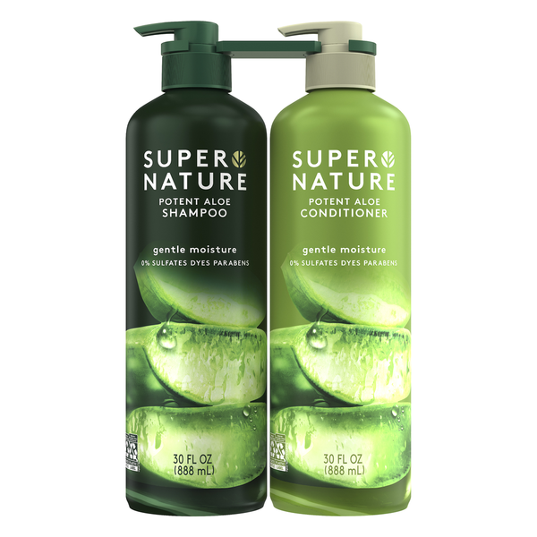 Super Nature Shampoo/Conditioner, 30 fl oz each, Shampoo & Conditioner  Same-Day Delivery | Costco