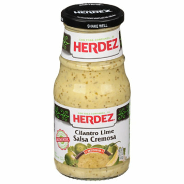Herdez Cilantro Lime Salsa Cremosa Medium