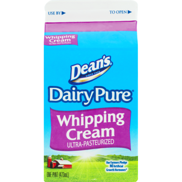 Dean's Dairy Pure Whipping Cream (1 pt) Instacart