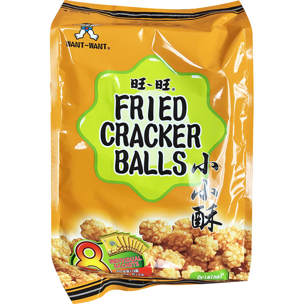 Want-Want Golden Rice Crackers, Original Flavour