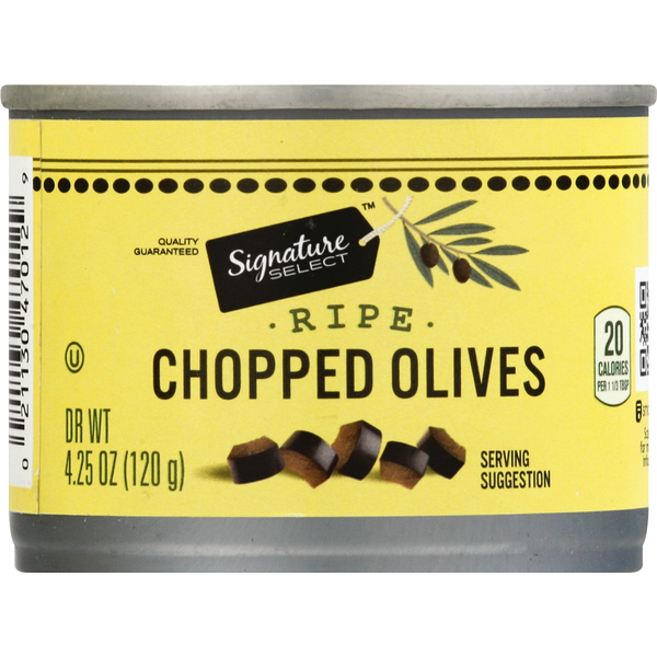 SIGNATURE SELECTS Olives, Ripe, Chopped