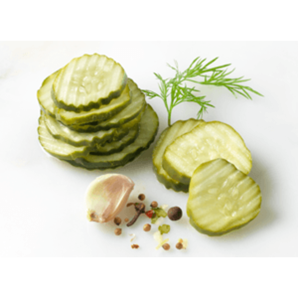 County Fair - 3/16 Kosher Dill Pickle, Slices, 1 Gal