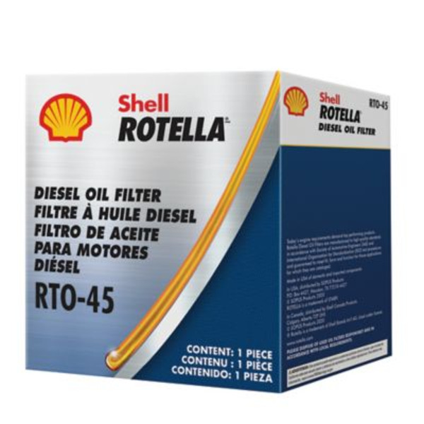 Shell Rotella Oil Filter, RTO-45