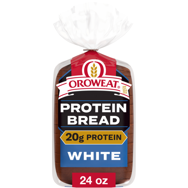 Oroweat Protein, White, Bread, White Bread, 24 oz