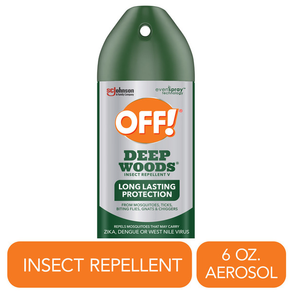 OFF!® Deep Woods Insect Repellent Aerosol Spray, up to 8 Hours of  Protection Same-Day Delivery or Pickup