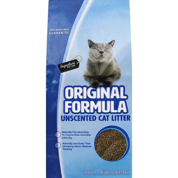 Signature Cat Litter, Original Formula, Unscented