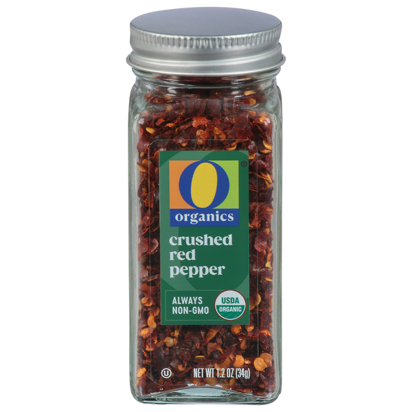 O Organics Red Pepper, Crushed