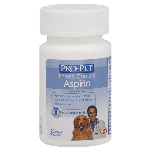 Pro Pet Aspirin, 81 mg, Enteric Coated Tablets (120 each) Instacart