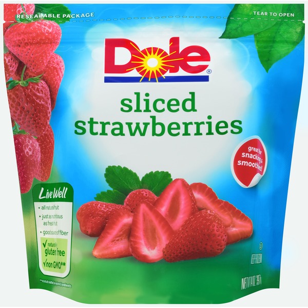 Dole Sliced Strawberries (14 oz) from Food Lion Instacart