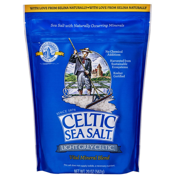 Celtic Light Grey Celtic Sea Salt Vital Mineral Blend, 20 oz