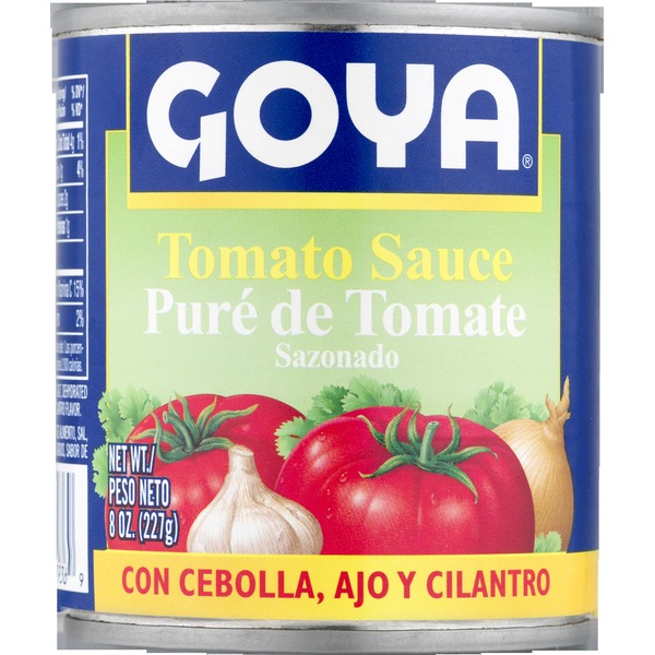 Goya Seasoned Tomato Sauce with Cilantro, Onion & Garlic (8 oz) Instacart