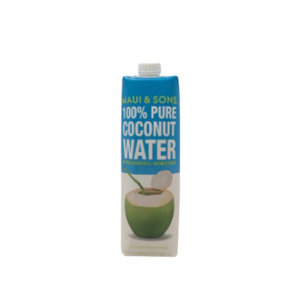 Maui & Sons Coconut Water, 100% Pure, Unsweetened