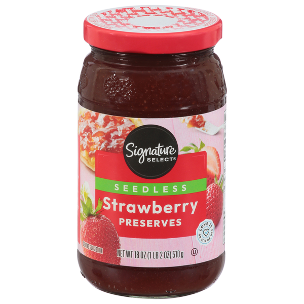 Signature SELECT Preserves, Strawberry, Seedless