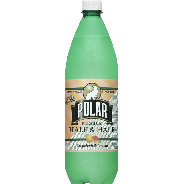 Polar Half & Half, Premium, Grapefruit & Lemon (33.8 oz) Instacart