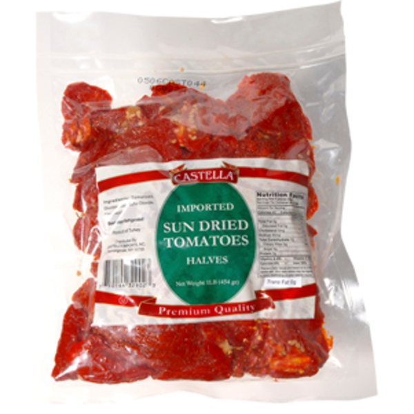 Castella - Sundried Tomato Halves - 5 lbs