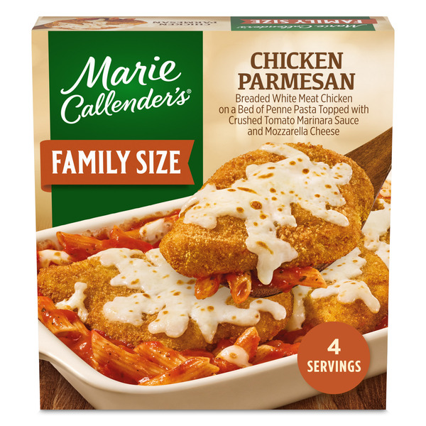Marie Callender's Family Size Chicken Parmesan and Pasta Frozen Meal