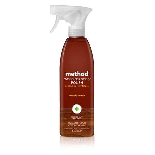 Method Wood For Good Polish, Wood Cleaner, Almond (12 fl oz) Instacart