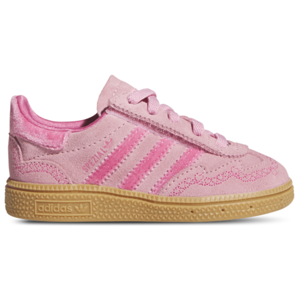 adidas Girls' Handball Spezial Toddler Basketball Shoes, Size 6 - Pink/Pink
