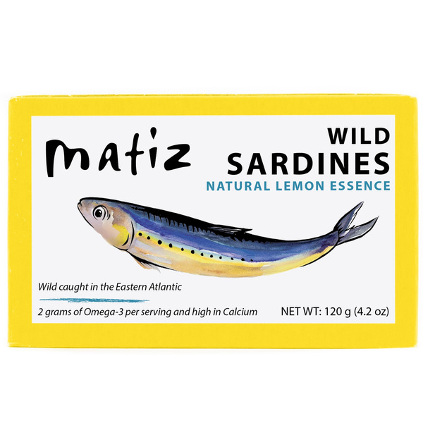 Matiz Wild Sardines with Lemon Same-Day Delivery | Bristol Farms