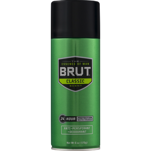 Brut AntiPerspirant + Deodorant Classic Scent (6 oz) Instacart