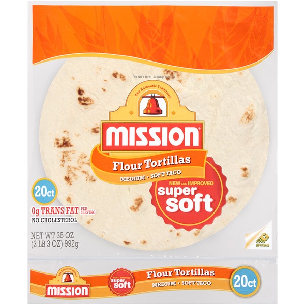 Mission Flour Tortillas (20 ct) from Smart & Final Instacart