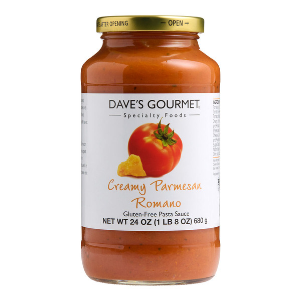 World Market Dave's Gourmet Creamy Parmesan Romano Pasta Sauce