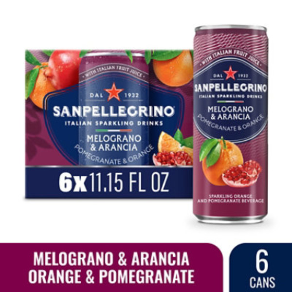 San Pellegrino Pomegranate & Orange
