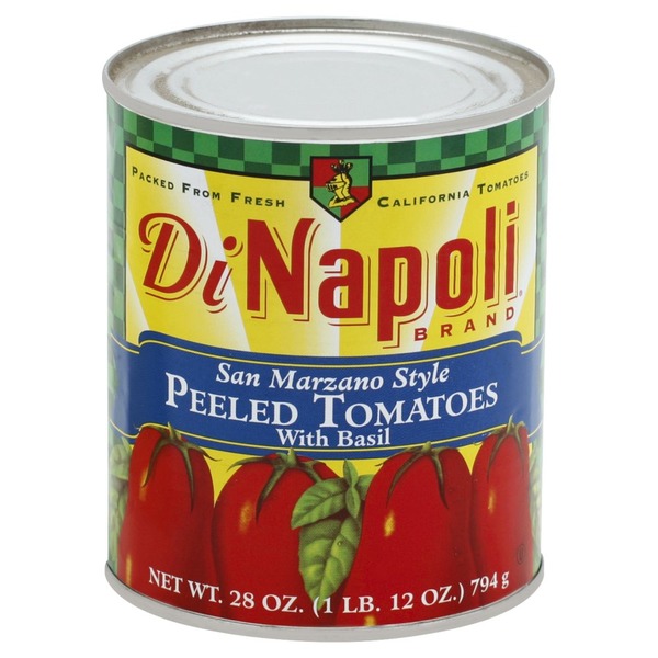 Di Napoli Tomatoes With Basil San Marzano Style Peeled 28 Oz Instacart