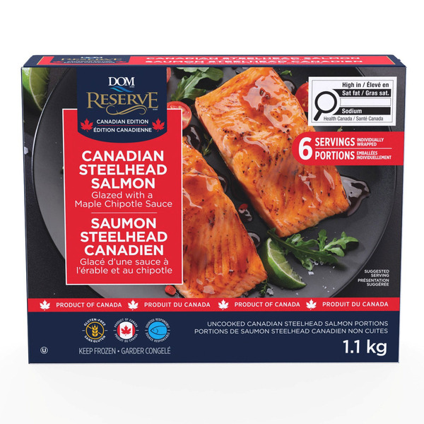 DOM Reserve Singles Chipotle Canadian Steelhead Salmon 1.1 kg