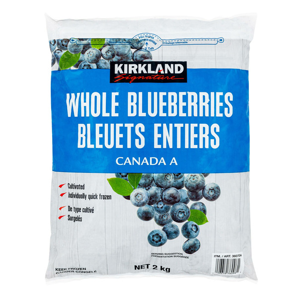 Kirkland Signature Organic Blueberries, 3 lbs